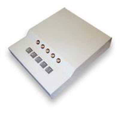 Serial Response Box (SRB) model 200A by Psychology Software Tools.