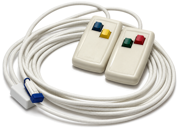 Picture of the Invivo SensaVue version of Lumina response pads.