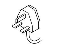 StimTracker AC cord for Britain